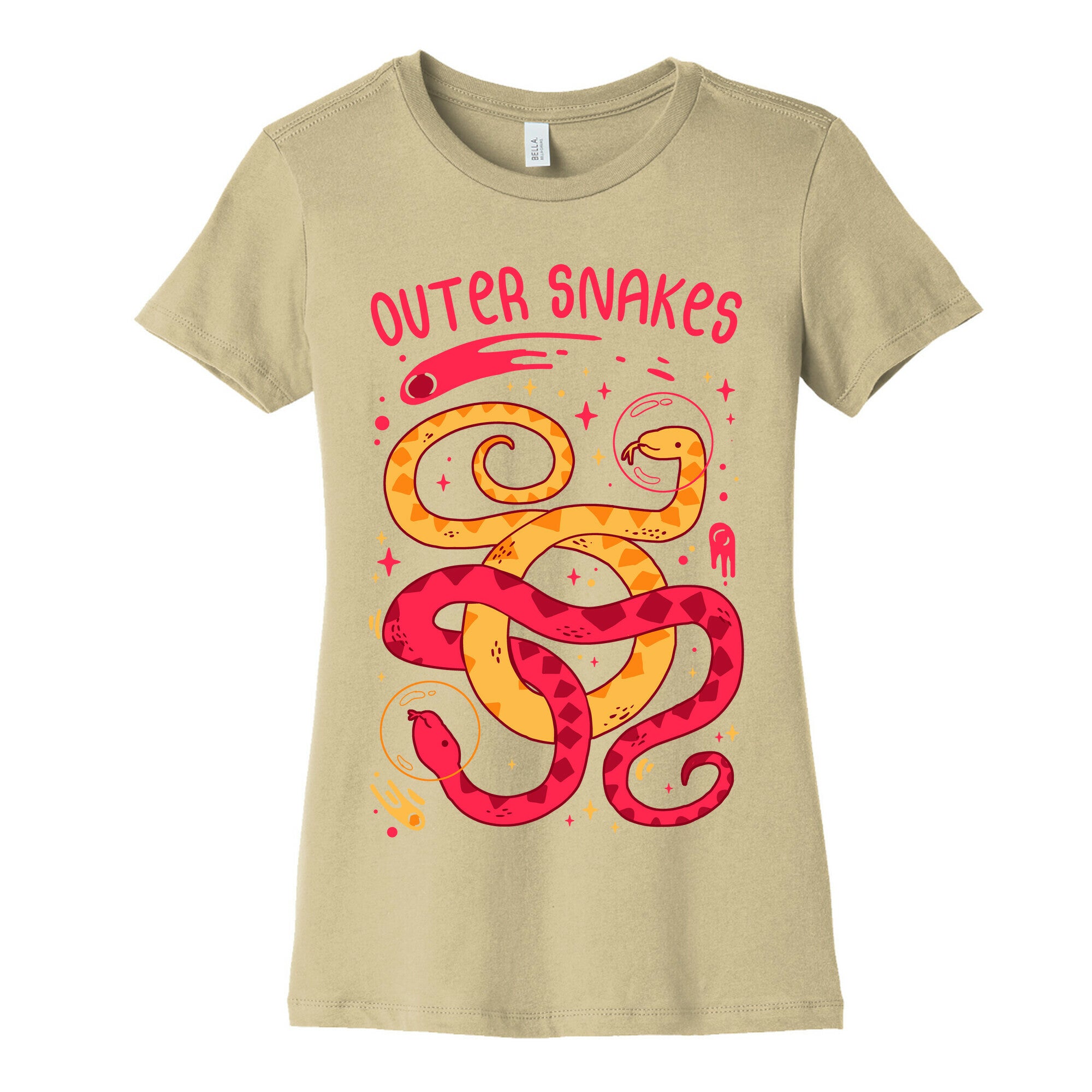 Outer Snakes Women's Cotton Tee